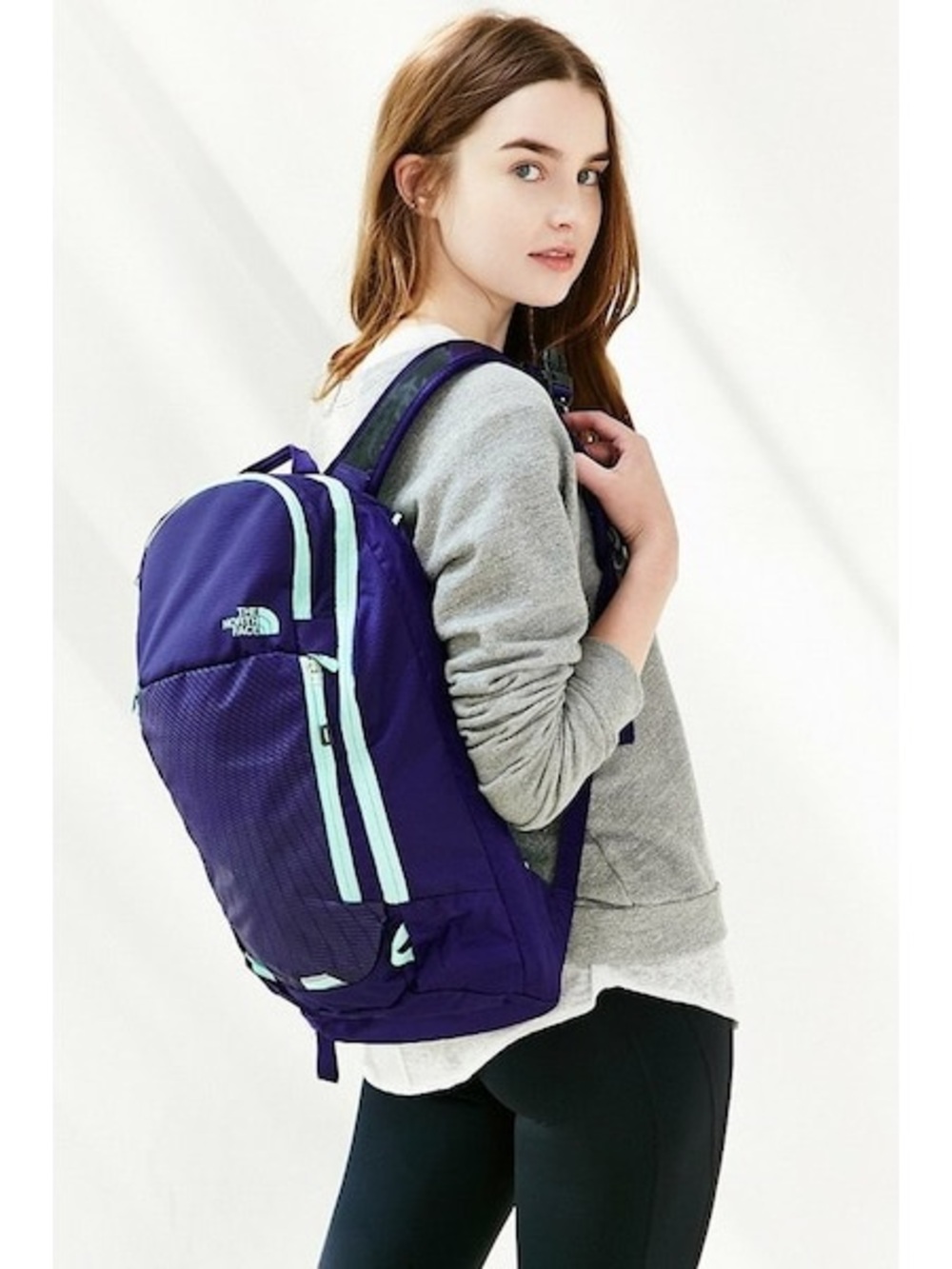 North Face Pinyon Backpack - Purple/Teal